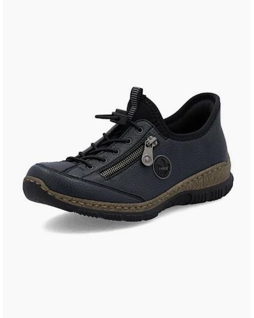 Rieker Black Ladies Shoes N3267-15