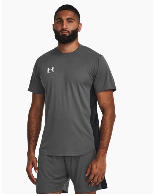 Under Armour Gray Challenger Training T-Shirt for men