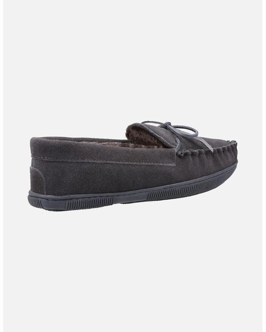 Hush Puppies Gray Ace Slippers for men