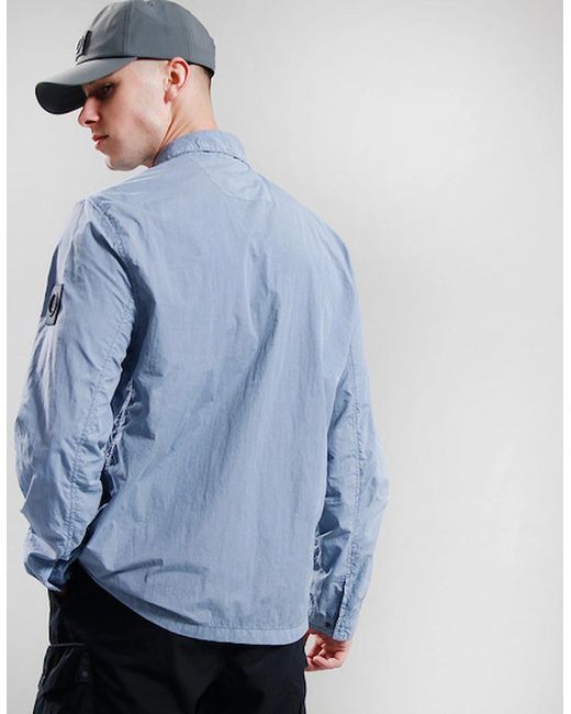 Marshall Artist Blue Terra Overshirt for men