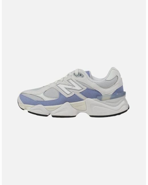 New Balance Blue Lace-Up Rubber Sole Sneakers