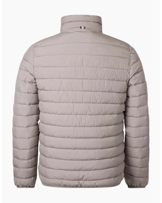 Aquascutum Gray Active 100Gr Mock Neck Jacket for men