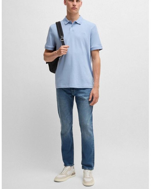 Boss Blue Boss Delaware Bo Slim Fit Comfort-Stretch Jeans for men