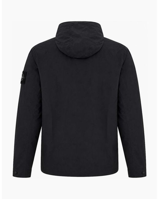 Marshall Artist Black Amerigo Hooded Overshirt for men