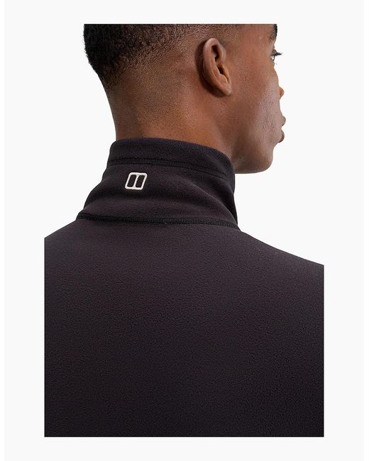 Berghaus Black Prism Half Zip Polartec Fleece for men