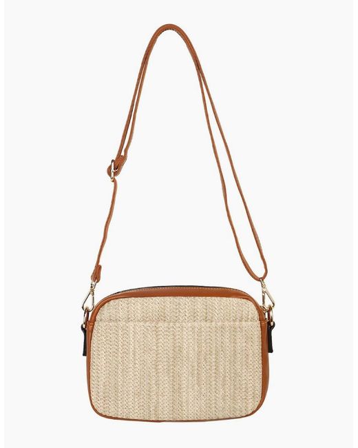 David Jones White Mango Messenger Bag
