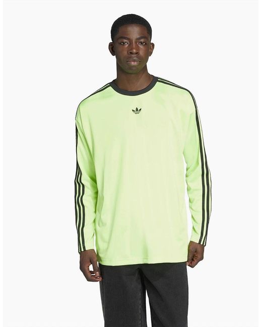 Adidas Green Jacq Jsy Ls for men