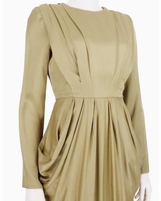 LAYEUR Metallic Gown