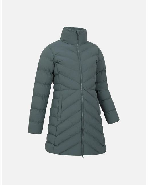 Mountain Warehouse Blue Ladies Anmore Padded Jacket