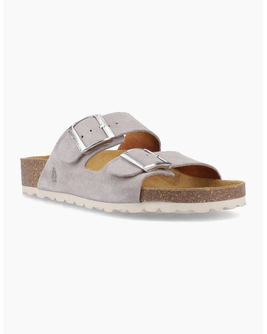 Hush Puppies Gray Brixley Mules