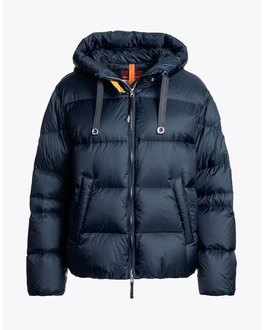 Parajumpers Blue Tilly Hooded Down Jacket
