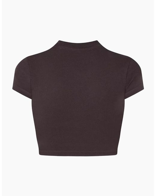 Off-White c/o Virgil Abloh Purple Bling Bounce 90S Fit Tee Dark