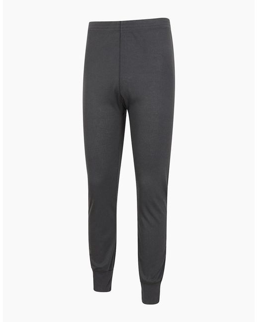 Mountain Warehouse Gray Talus Base Layer Bottoms for men