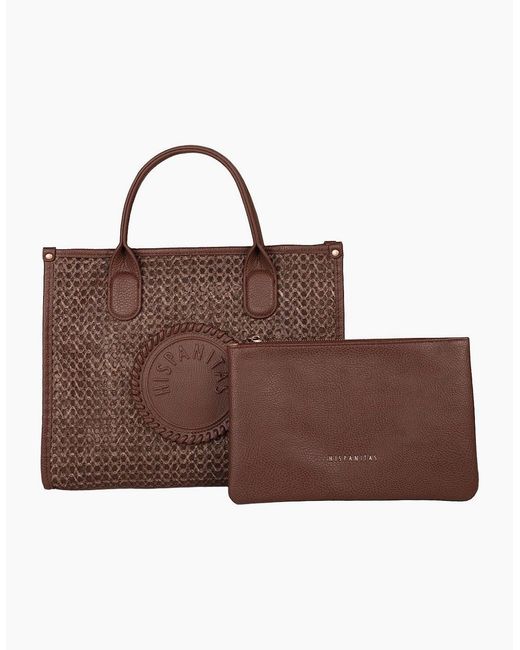 Hispanitas Brown Marrakech Tote Bag