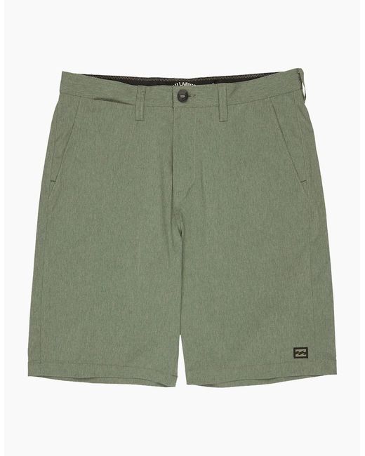 Billabong Green Crossfire Chino Shorts for men