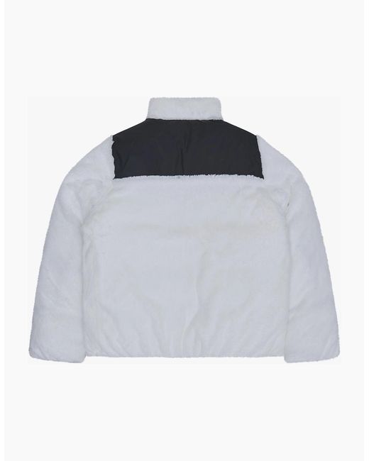 Reebok Blue Rb2110 Reversible Puffer