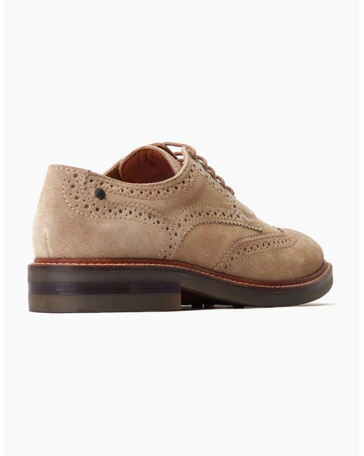 Base London Brown Hatfield Brogues for men