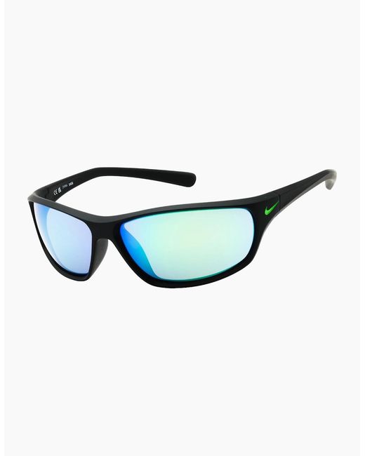 Nike Blue Rabidgrey Mirror Lensed Matte Sunglasses for men