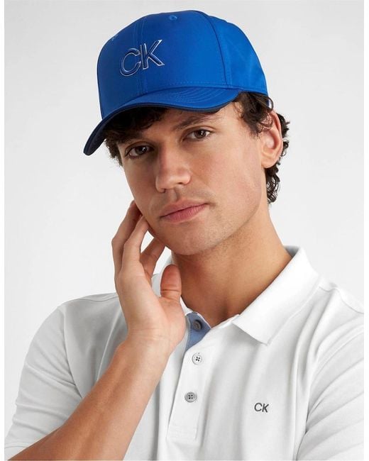 Calvin Klein Blue G Curved Brim Dad Cap for men