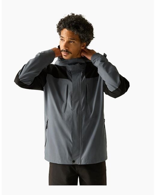 Regatta Gray Freesdale Waterproof Jacket for men