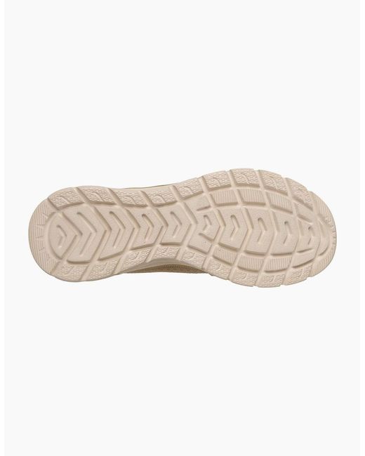 Skechers Gray Fashion Fit 2.0 Polyester Taupe/ Trainers