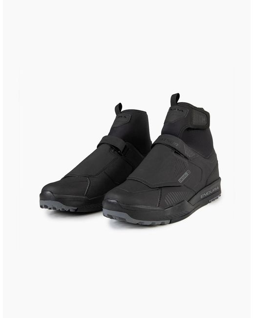 Endura Black Mt500 Burner Clipless Waterproof Shoes for men