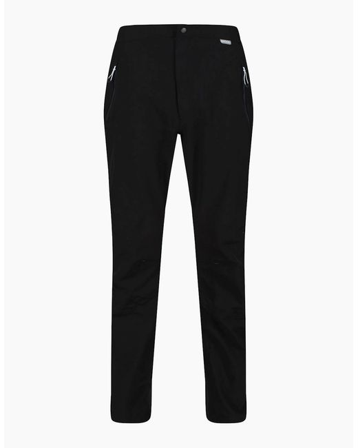 Regatta Black Highton Stretch Overtrousers for men