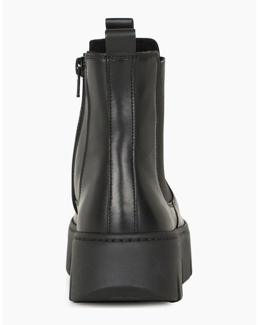Gabor Black Custom Chelsea Boots