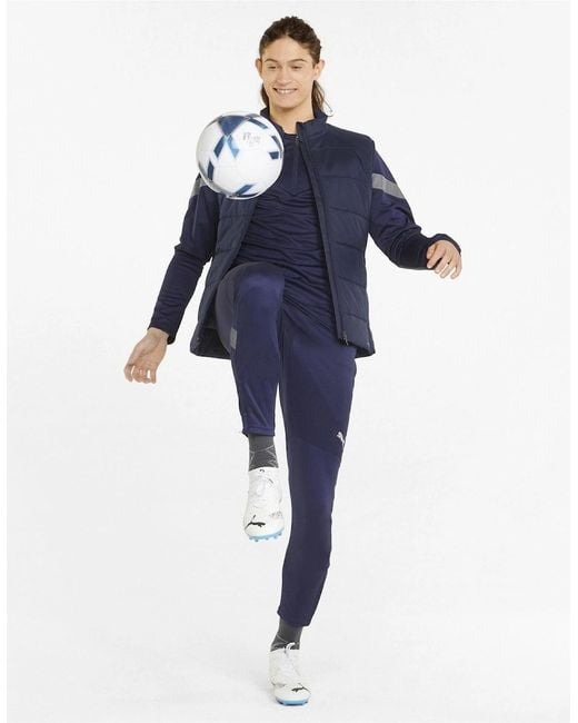PUMA Blue Teamliga Vest Jacket Gilet for men