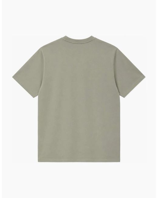 Carhartt Green Pocket T-Shirt Shady for men