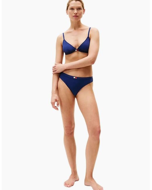 Tommy Hilfiger Blue 3-Pack Heritage Badge Thongs