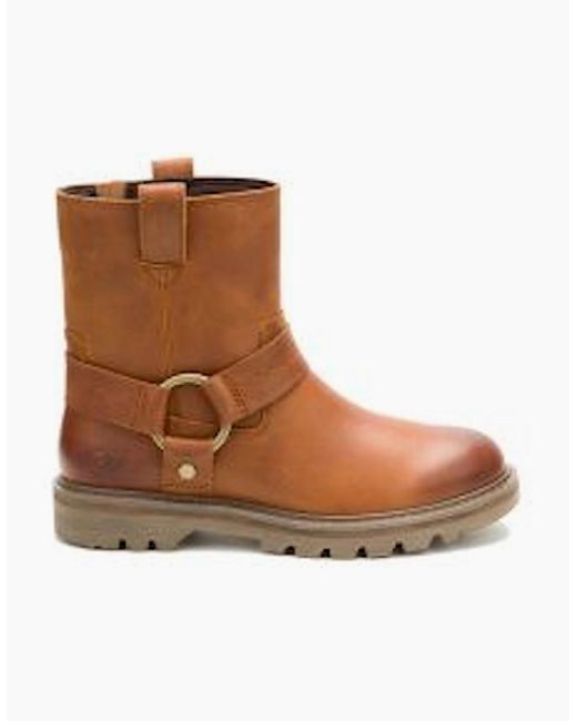 Caterpillar Brown Grader Harness P312313 Leather Boots