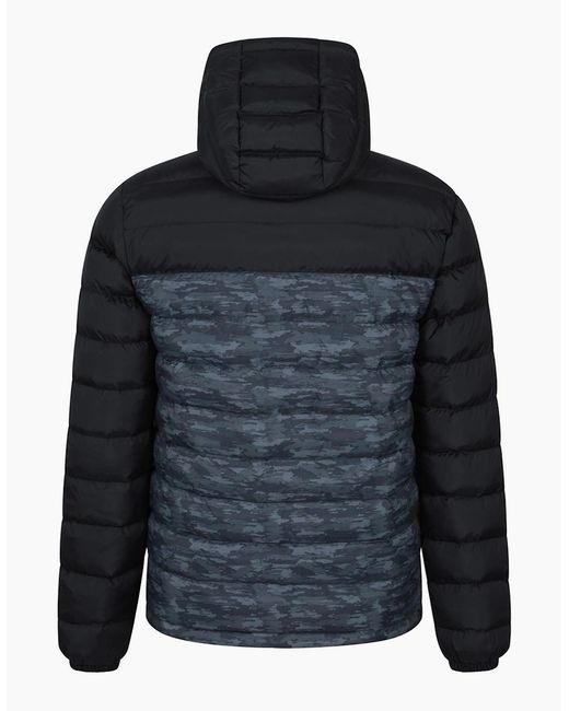 Mountain Warehouse Blue Seasons Ii Camo Padded Jacket for men