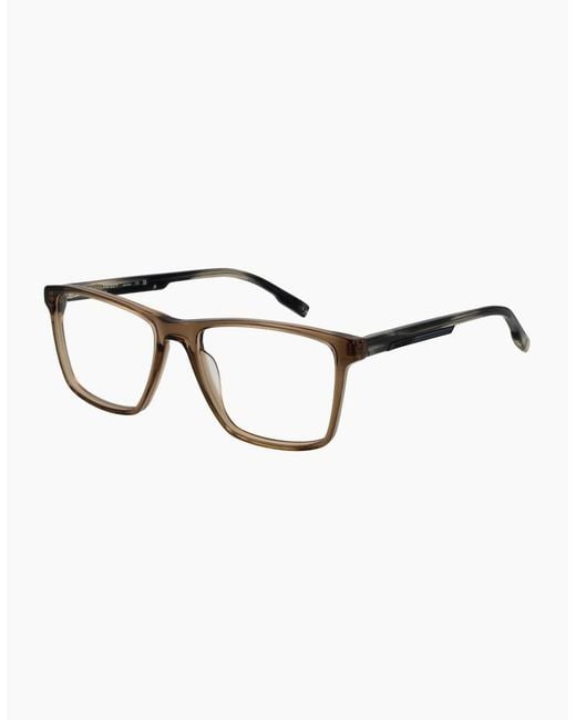 Hackett Brown Optical Frame Hek1313 991 54 for men