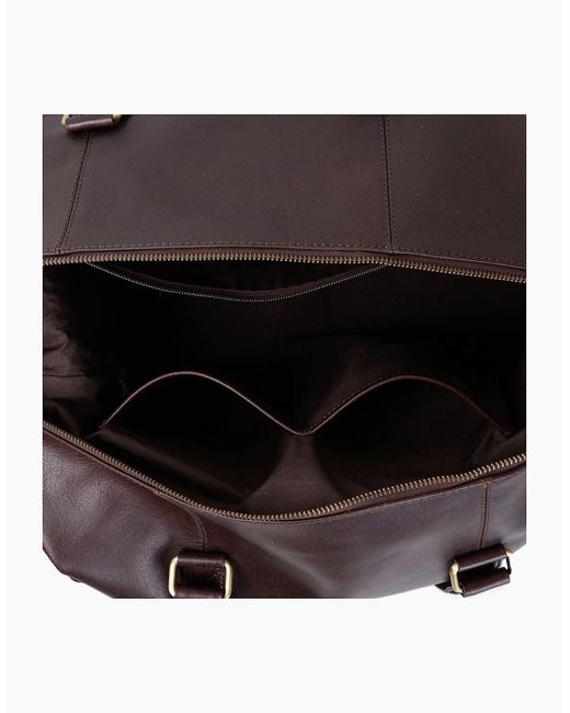 Lakeland Leather Brown Keswick Holdall