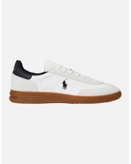 Polo Ralph Lauren White Bedford Pp Trainers 001 for men