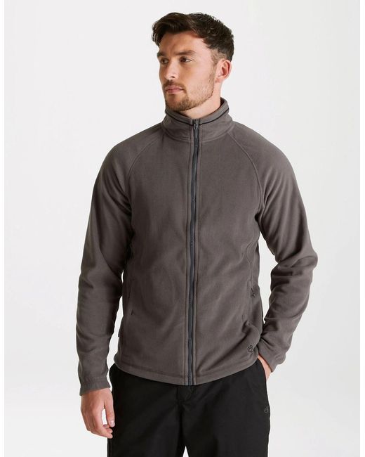 Craghoppers Gray Expert Corey 200 Microfleece Jacket for men