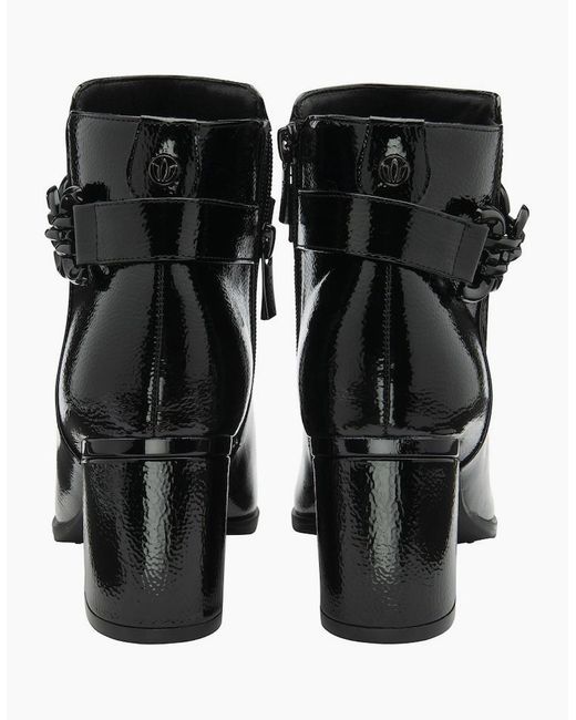 Lotus Black Amarin Ankle Boots