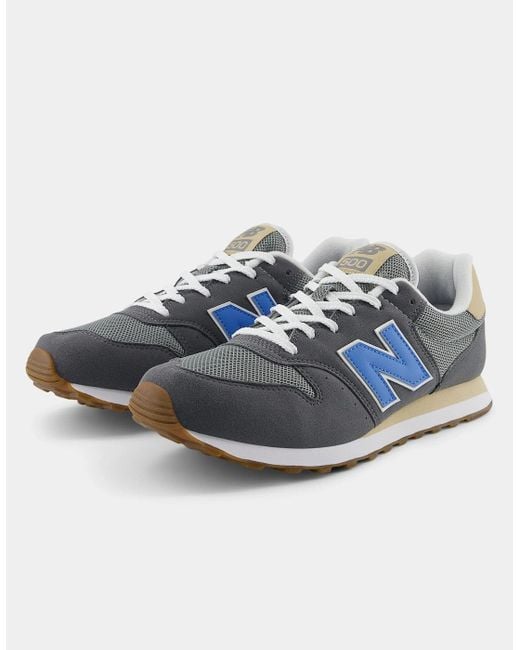 New Balance Blue 500 Trainers for men