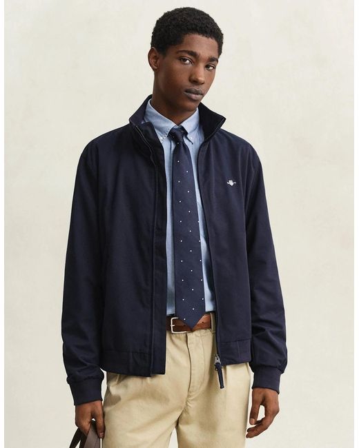 Gant Blue Lightweight Hampshire Jacket for men