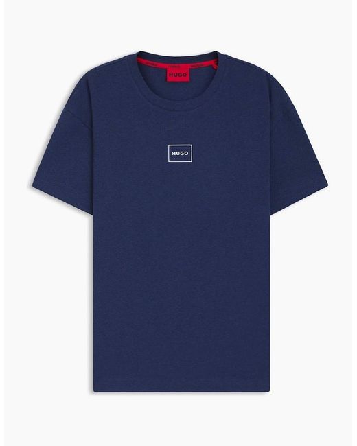 Boss Blue Laze T Shirt Pyjama Short Sleeve Top for men