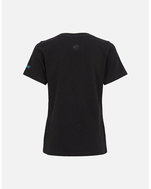 Regatta Black Professional /Ladies Ada Cotton Stretch T-Shirt