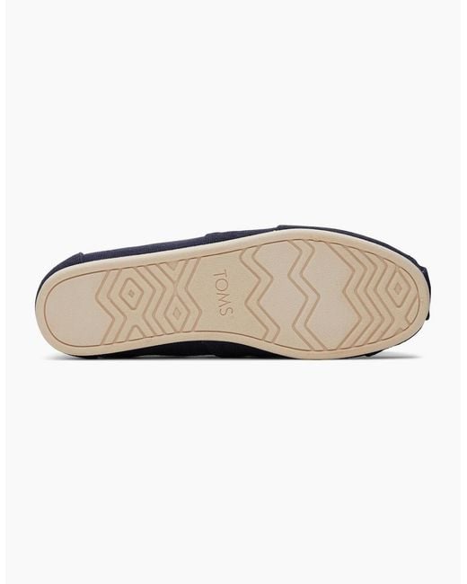 TOMS Blue Alpargata Slip On Shoes for men
