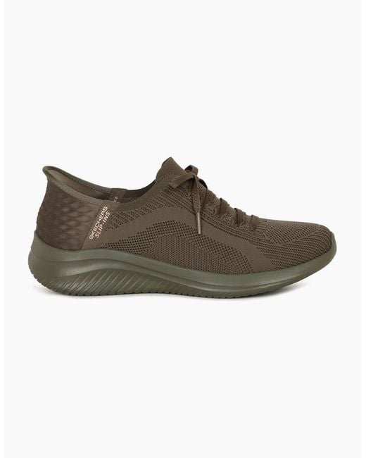 Skechers Brown Ultra Flex 3.0 Slip