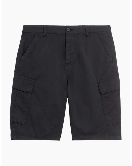 Lyle & Scott Gray Lyle & Scott Cargo Shorts for men