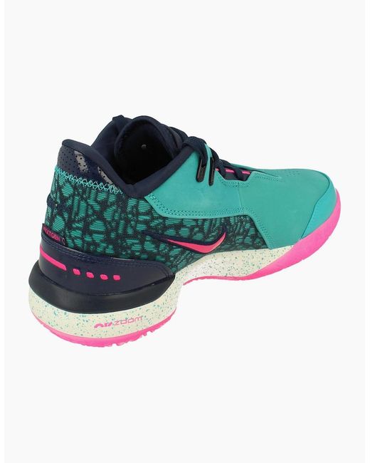 Nike Green Zoom Lebron Nxxt Gen Ampd Basketball Trainers Fj1566 300 for men
