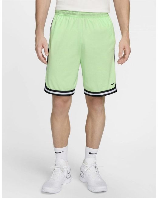 Nike Green Dna Dri Fit 8 Basketball Shorts for men