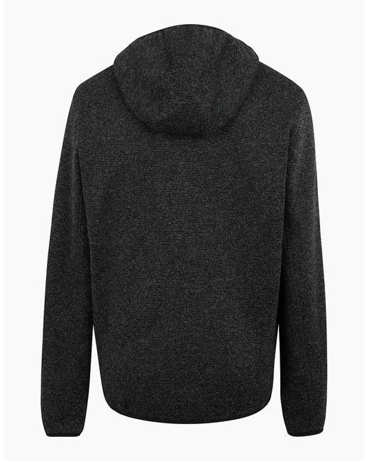 Regatta Black Newhill Marl Full Zip Fleece Jacket for men
