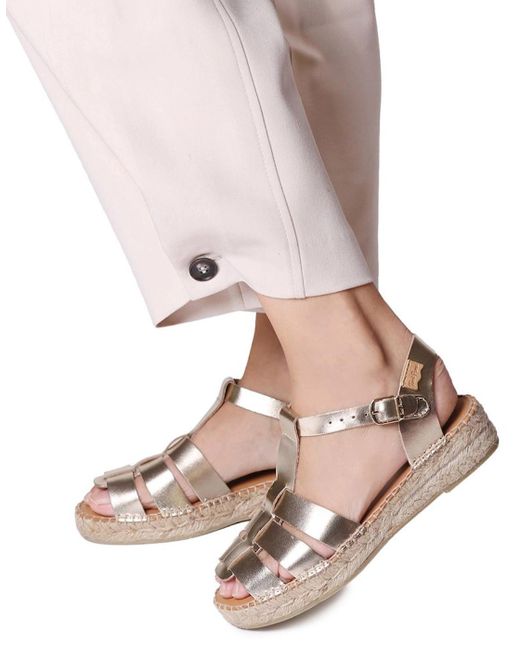Toni Pons Metallic Emma Sandals