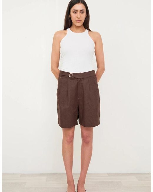 No Emotions UK Brown The Elle Shorts